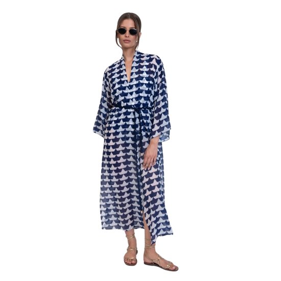 OCEANIA BOAT KIMONO NAVY
