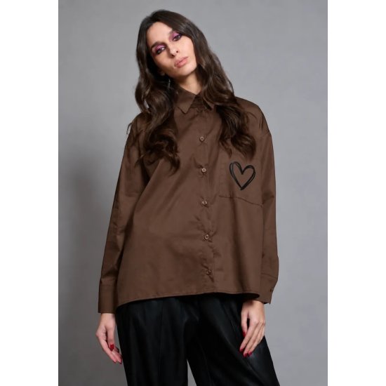 RAW SHIRT Brown CN