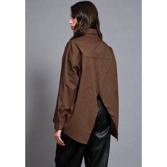 RAW SHIRT Brown CN