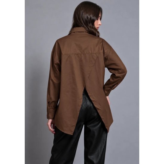 RAW SHIRT Brown CN