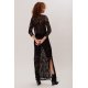 NAYLE DRESS BLACK COLLECTIVA NOIR WINTER24-25