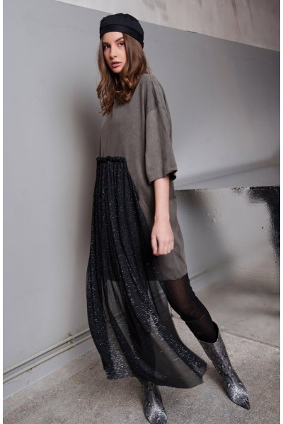 Christia Dress Grey