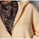 Futurista Mini Scarf Brown