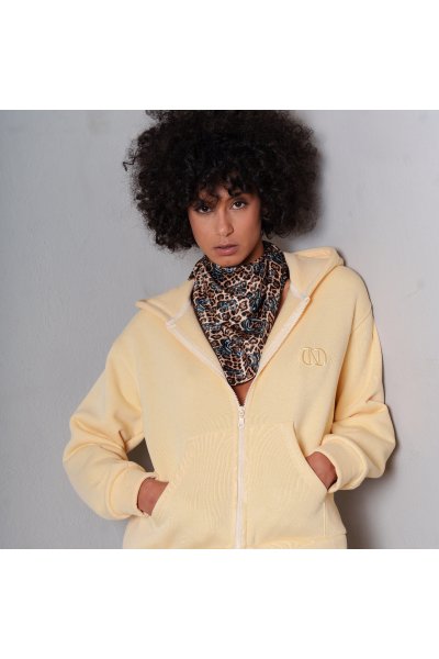Futurista Mini Scarf Brown