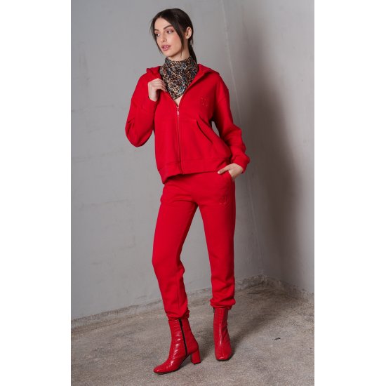 Polar Pants Red + yellow