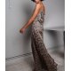 Tulia Dress Brown
