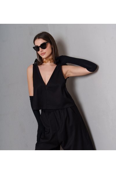 VICKY TOP BLACK