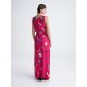 RETROFEELIA OPEN WRAP DRESS