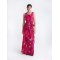 RETROFEELIA OPEN WRAP DRESS