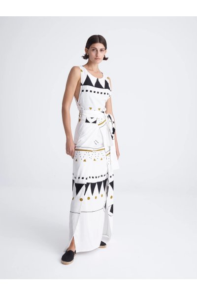 HIGH TIDE OPEN WRAP DRESS