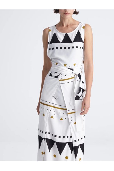 HIGH TIDE OPEN WRAP DRESS