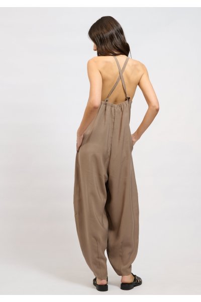 MARCH JUMPSUIT TAUPE