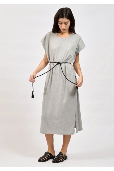 ORGANIC BELT DRESS