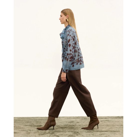Dahlia Tie-Neck Shirt Innocent