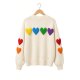 Sweater Hearts Off-White 