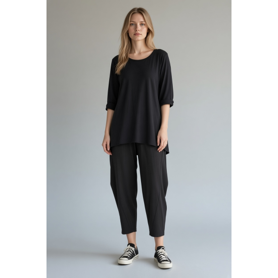 POINTED TROUSERS WITH ELASTIC WENDY