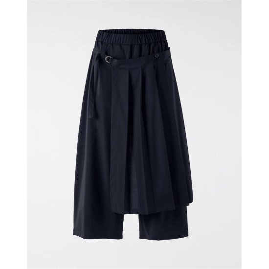 PANTS PAREO EFFECT BLACK WENDY TRENDY