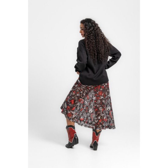 Oversized Sweater - ROCK AND ROLL lolina 