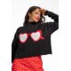 Crop Sweater - All You Need Is Coffee lolina