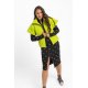 Zip-Up Dress With Fitted Mock Turtleneck - STARS lolina