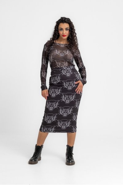 Pencil Skirt With Back Zipper - BE FREE lolina
