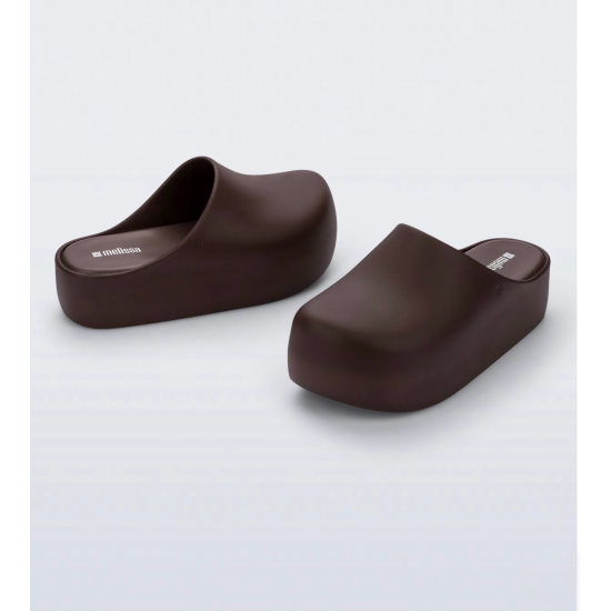 MELISSA FREE CLOG UP PLATFORM BROWN