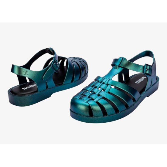 Melissa Possesion Magic Sandalet Metalik Yeşil