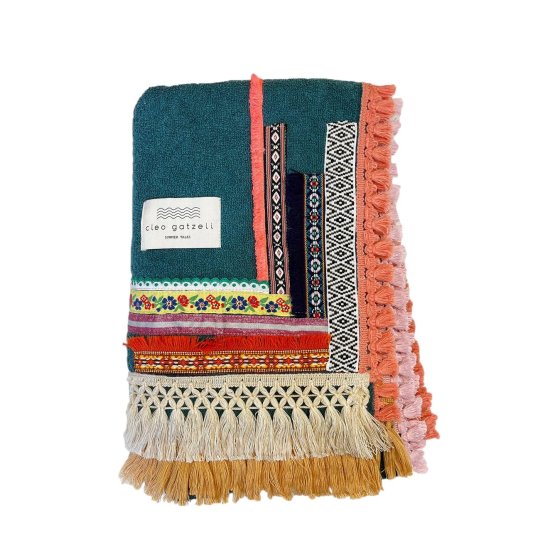 ΠΕΤΣΕΤΕΣ ETHNIC BEACHTOWEL Cleogatzeli