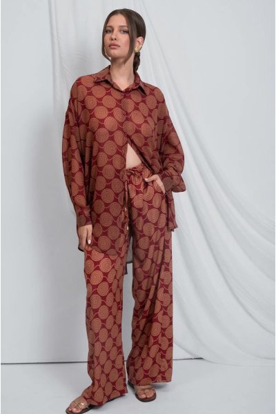 COSTA PANTS BORDEAUX
