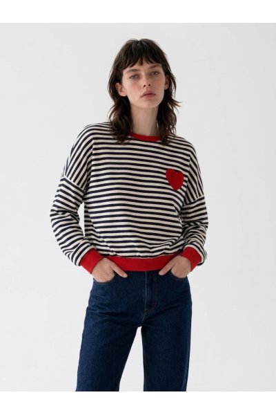 Mariniere Love Sweatshirt 