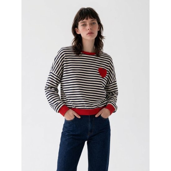 Mariniere Love Sweatshirt 