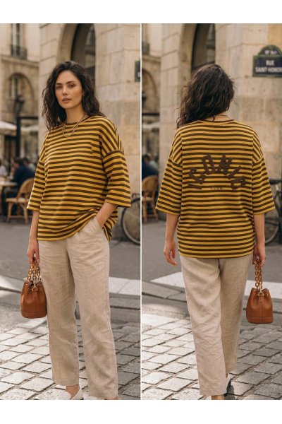 ICONIC STRIPED T-SHIRT 