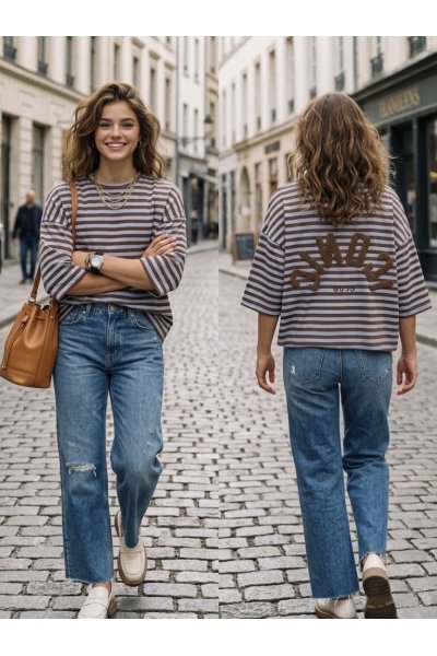 ICONIC STRIPED T-SHIRT 