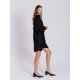 ARETI SHIRT SATIN BLACK COLLECTIVA NOIR