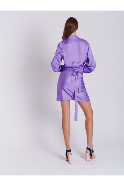 LIDA BOW SATIN SHIRT COLLECTIVA NOIR