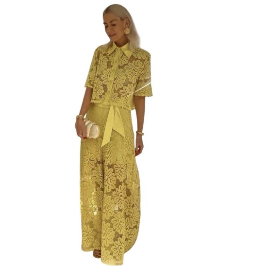 INNOCENT SET YELLOW LACE