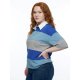 Oversized polo blue