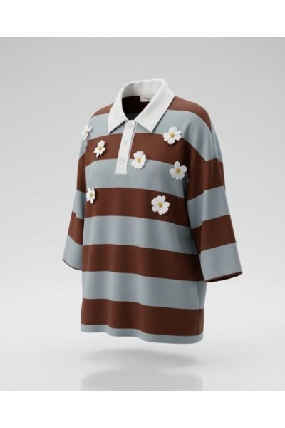 Oversized polo daisy 