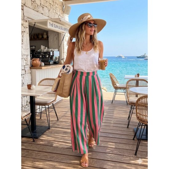 Sunset Stripes Pants