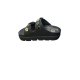 ATENEO 104 BLACK + METAL PINS SANDALS