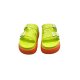 ATENEO  104 LIGHT GREEN-ORANGE SANDALS
