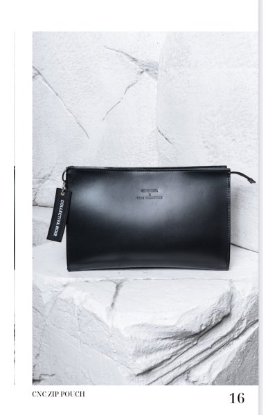 CNC ZIP POUCH BLACK